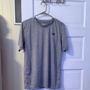 New Balance Heather Gray Men's Tee